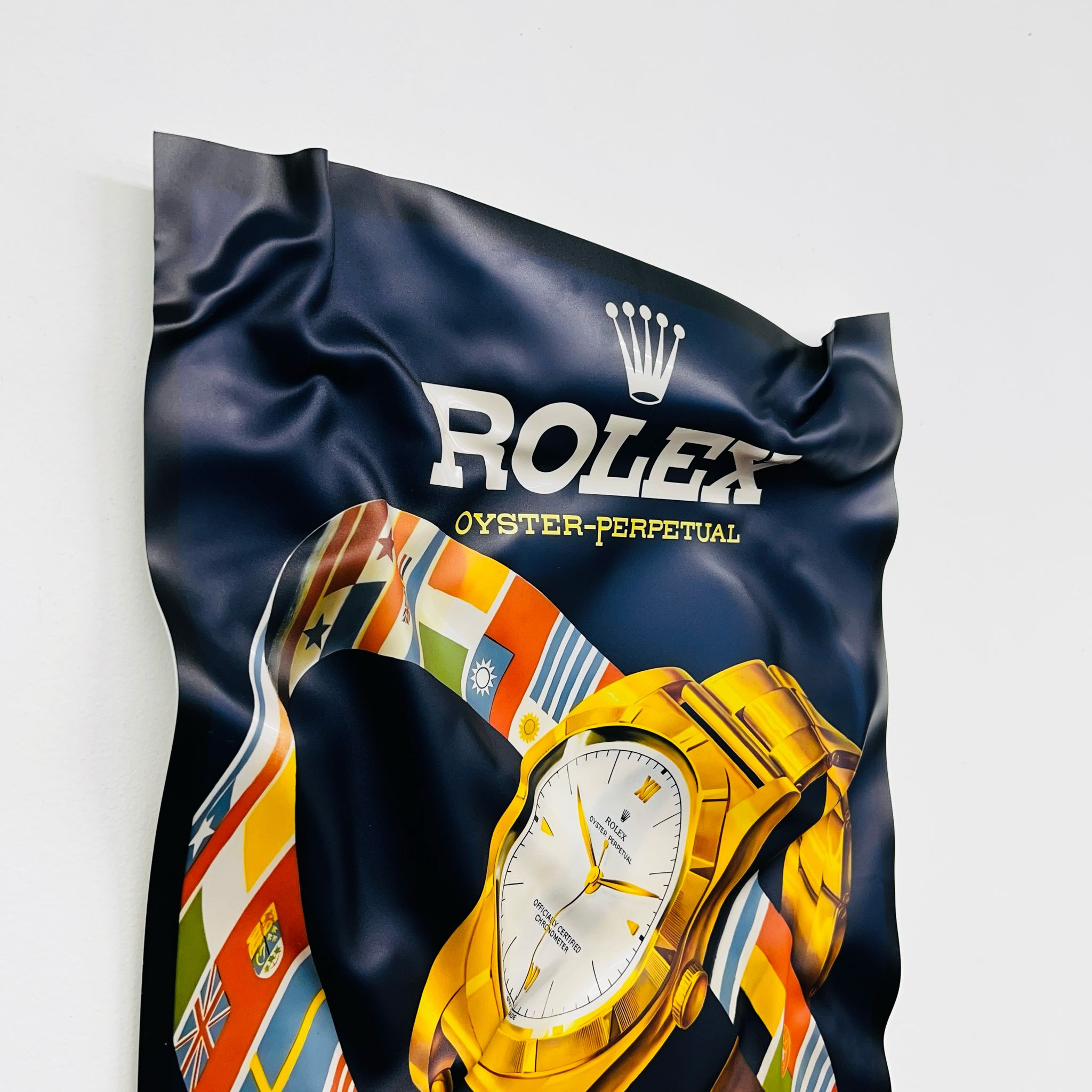 Tableau froissé - Rolex Oyster