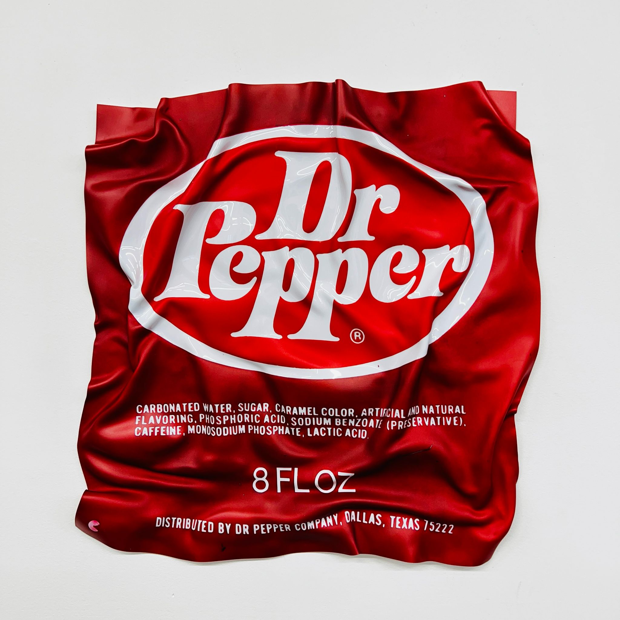 Tableau froissé - Dr Pepper