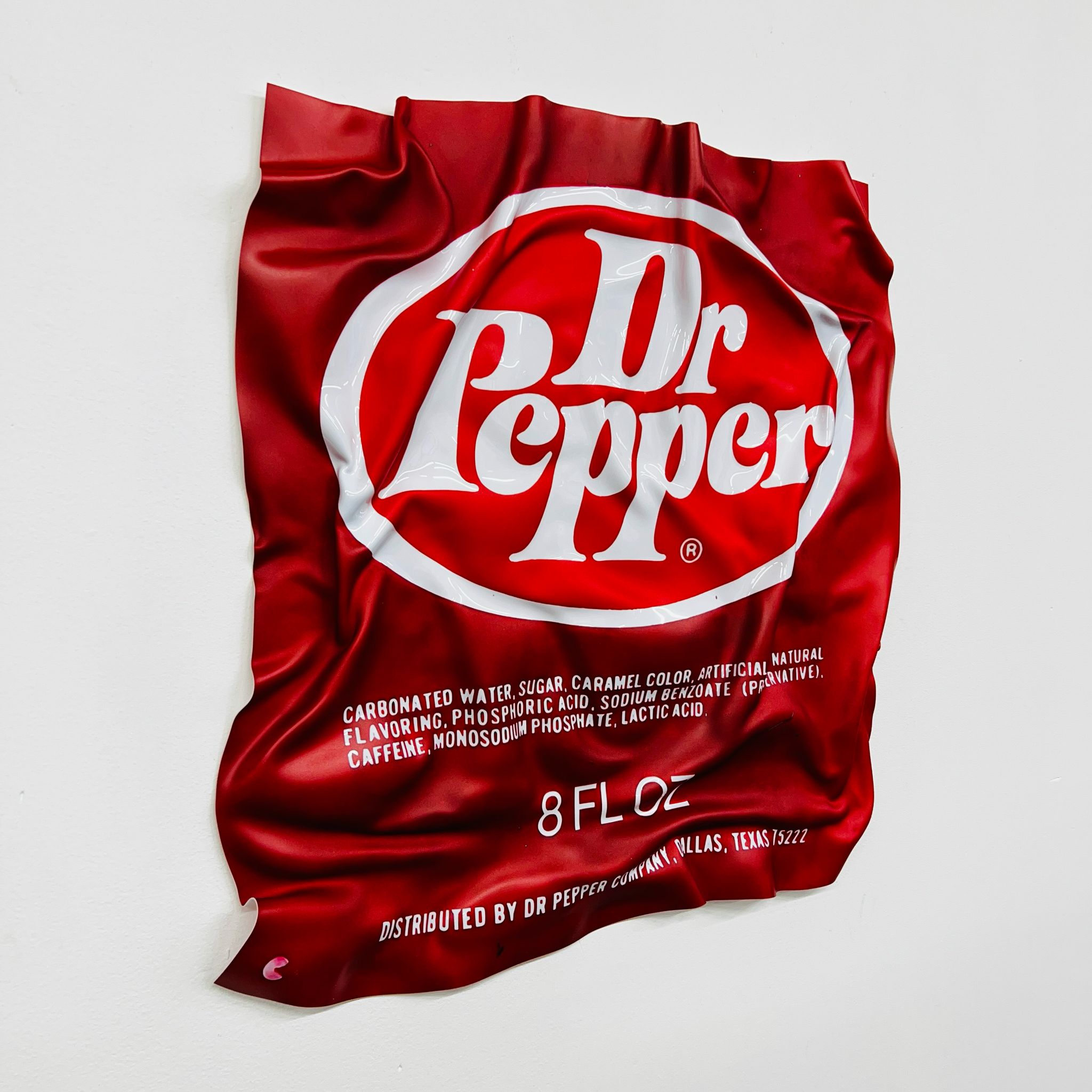 Tableau froissé - Dr Pepper