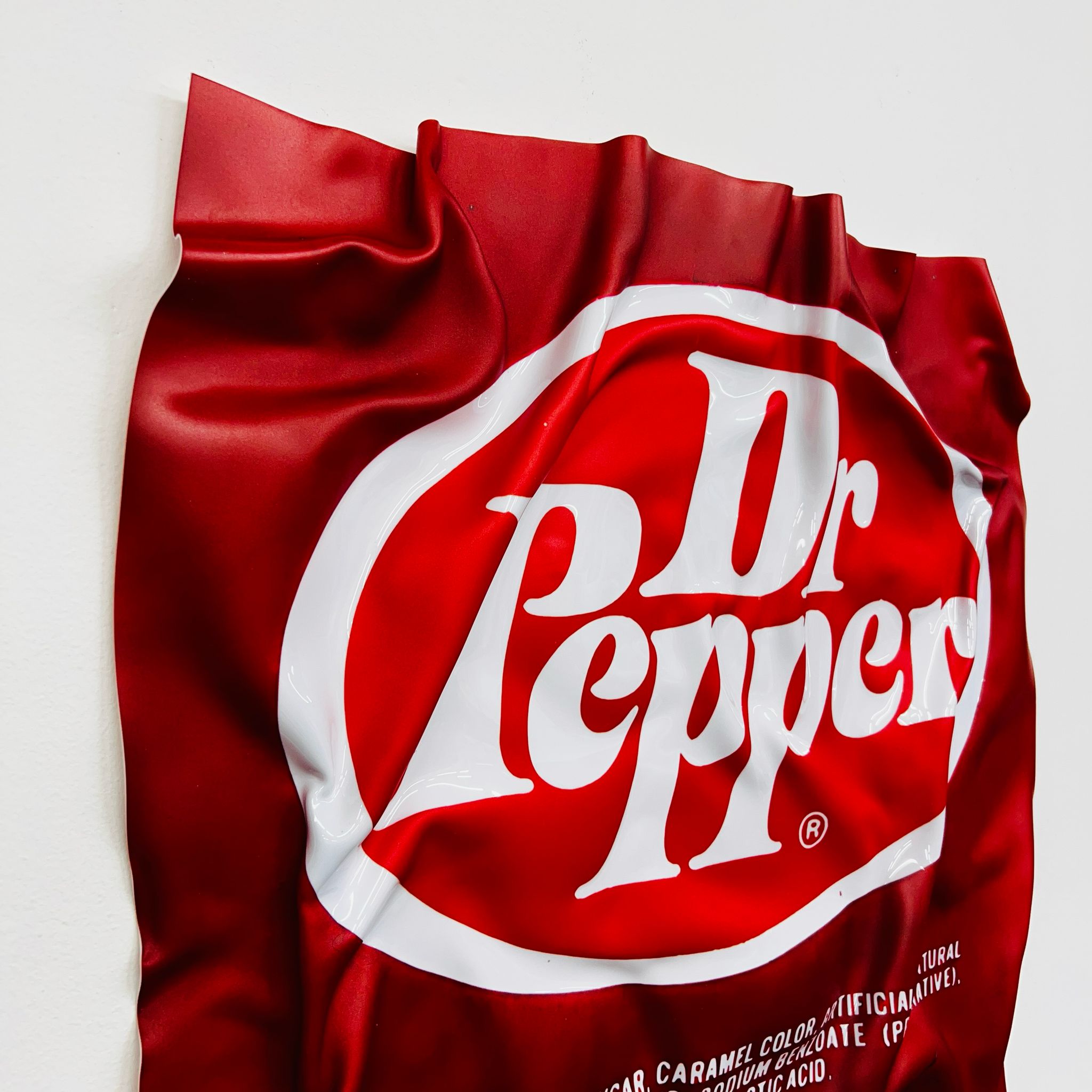 Tableau froissé - Dr Pepper