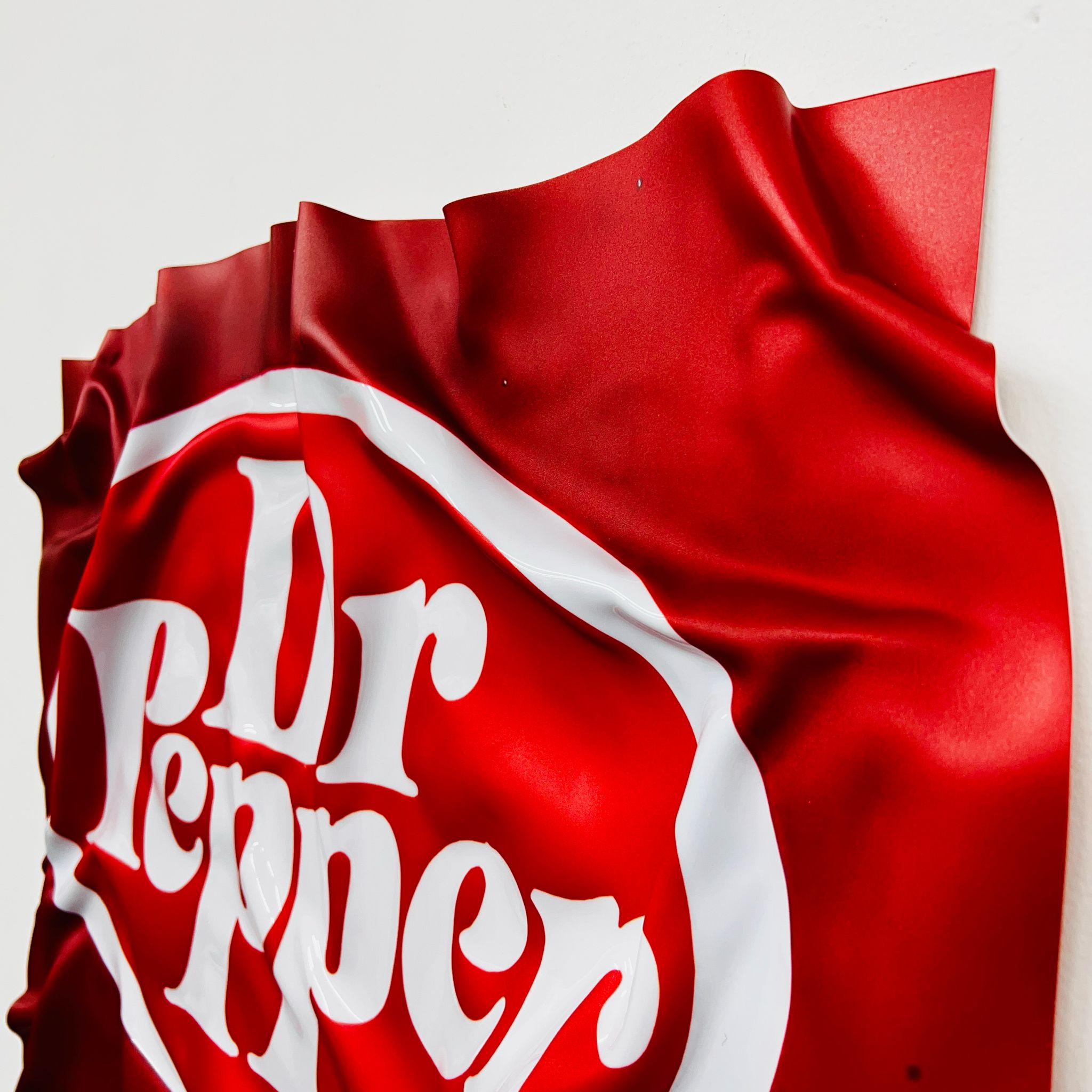 Tableau froissé - Dr Pepper