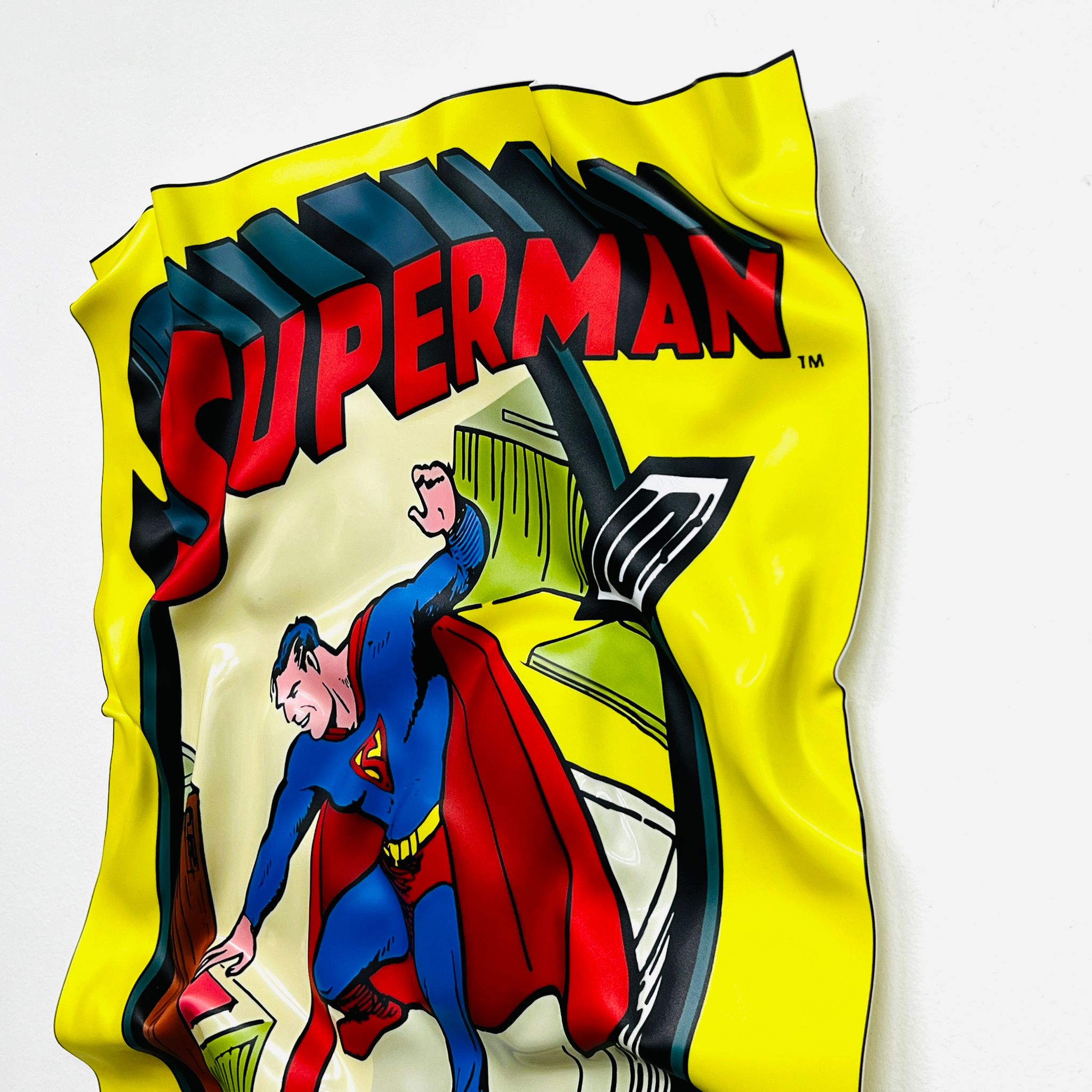 Sculpture Murale - Superman Cover