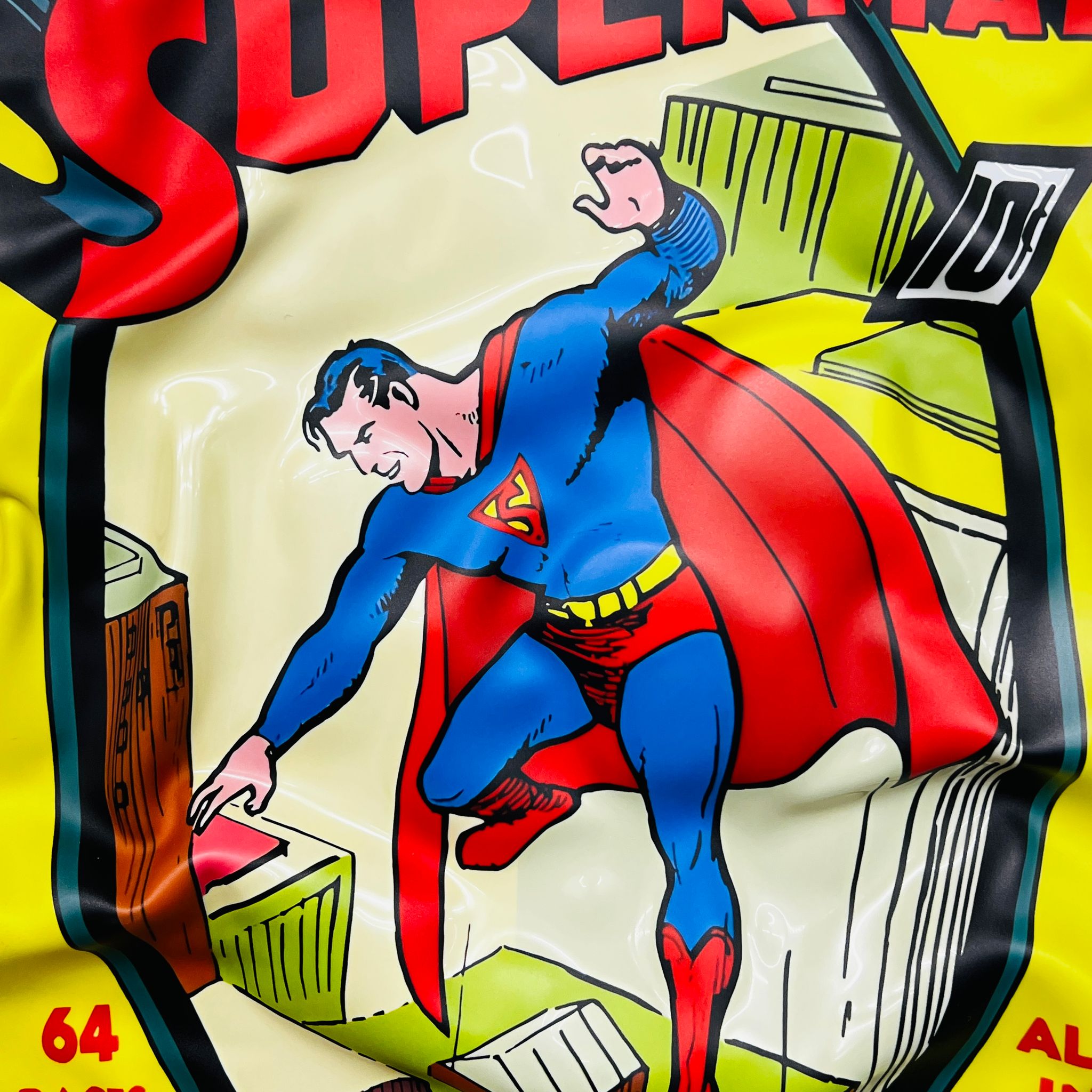 Tableau froissé - Superman Cover