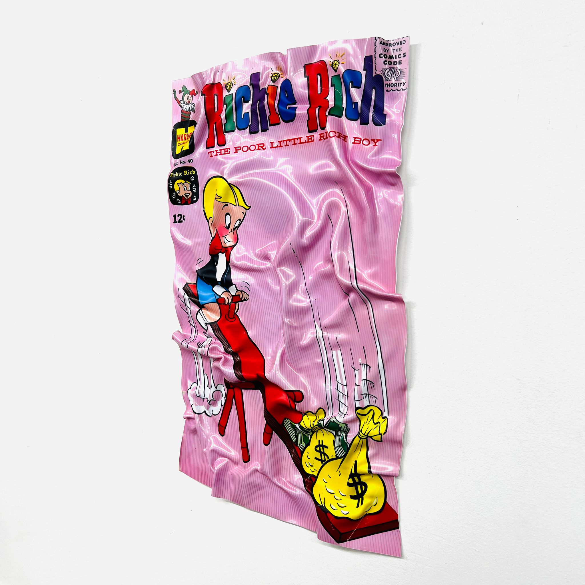 Sculpture Murale - Richie Rich