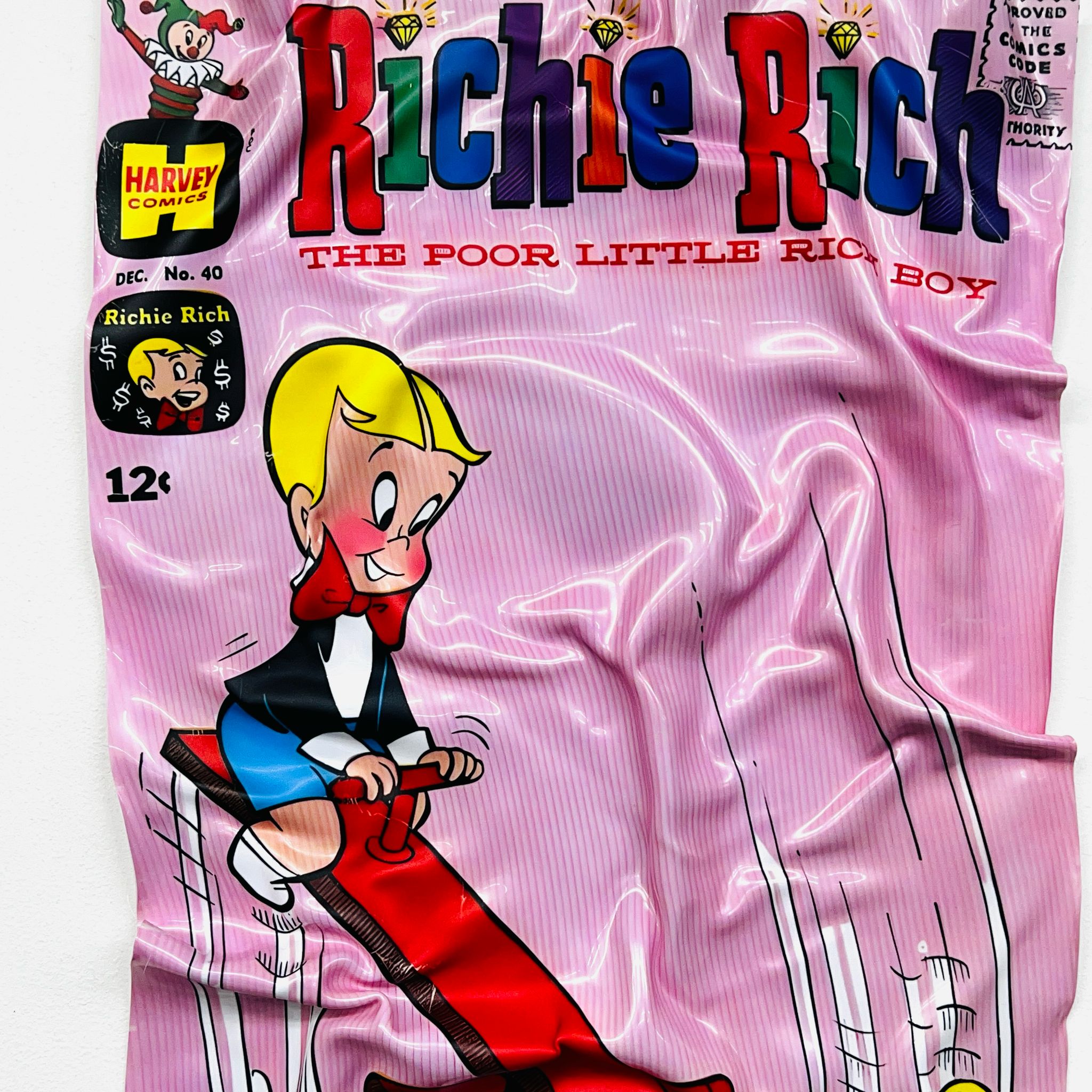 Sculpture Murale - Richie Rich