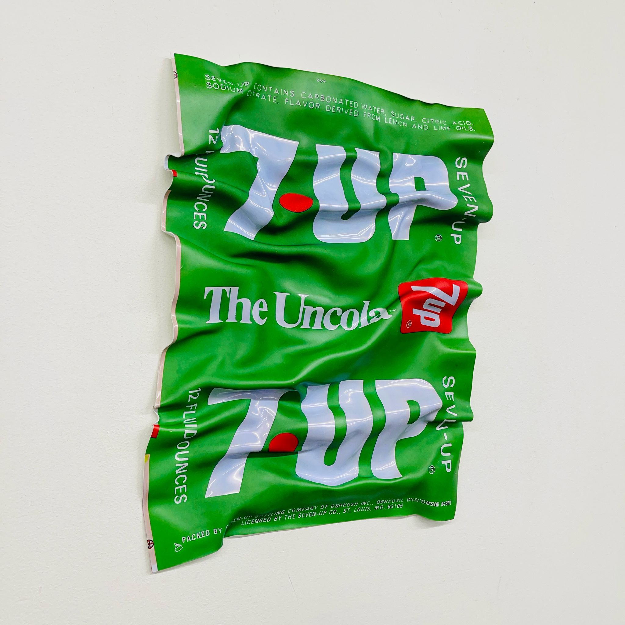 Tableau froissé - 7 UP