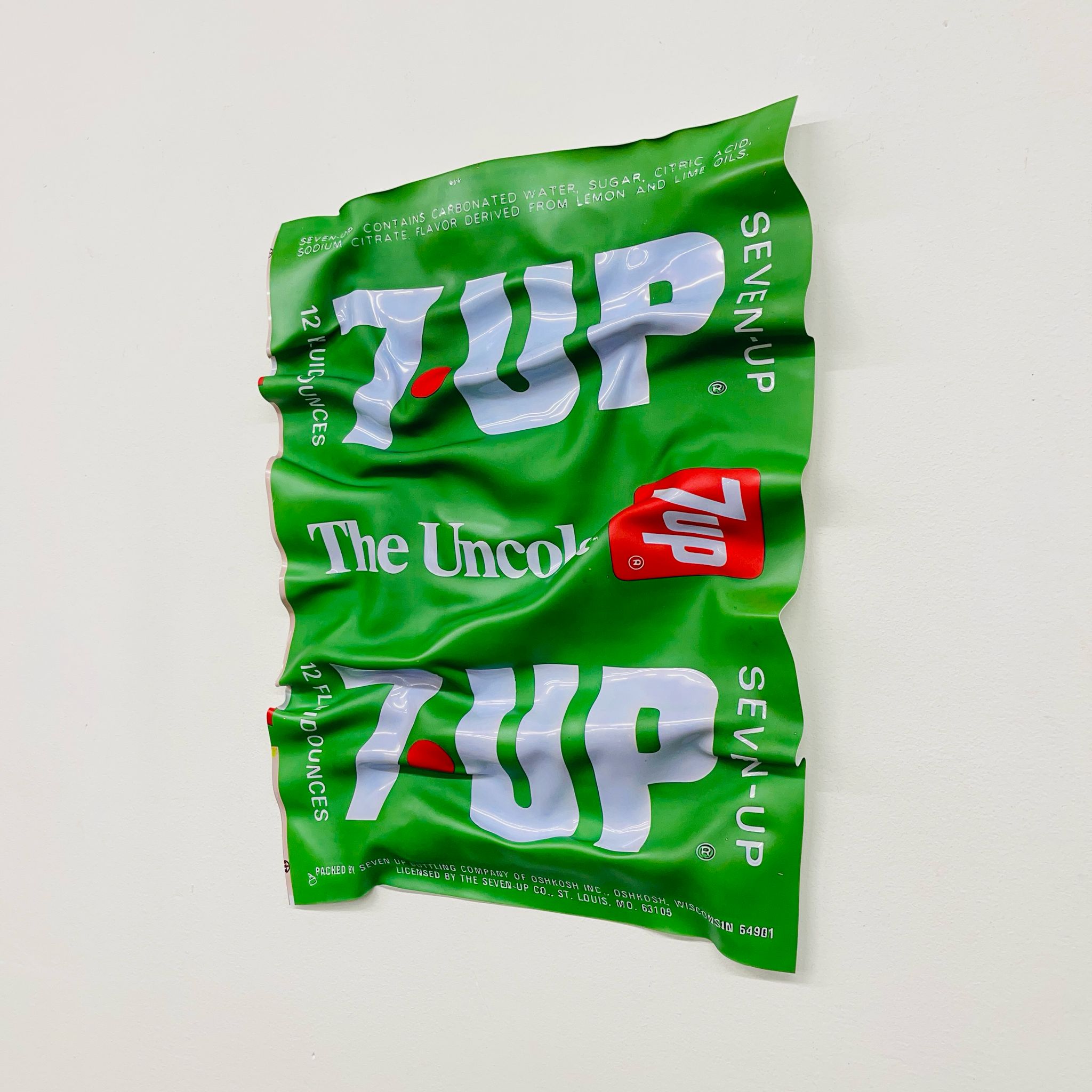 Tableau froissé - 7 UP