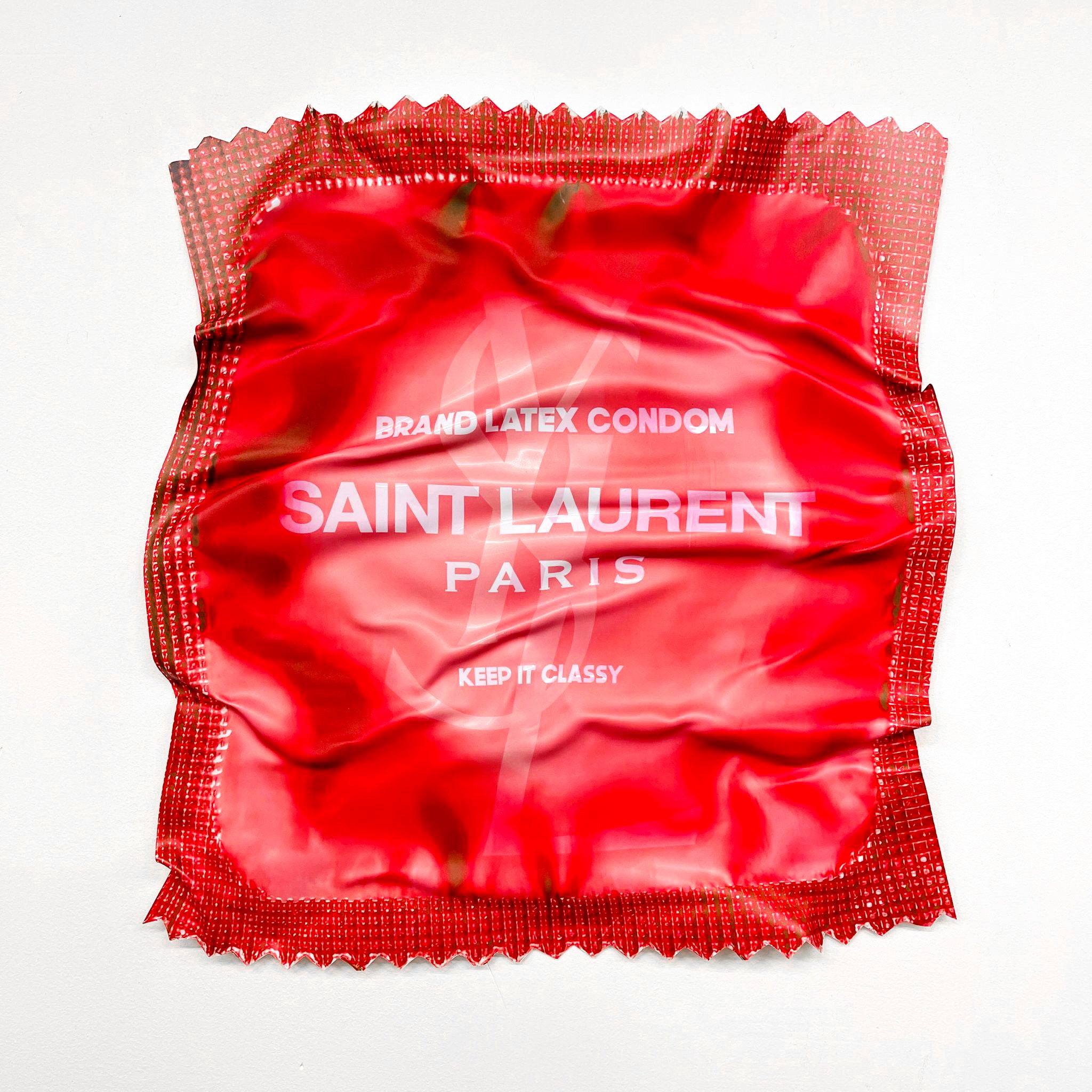 Tableau froissé - Condom YSL