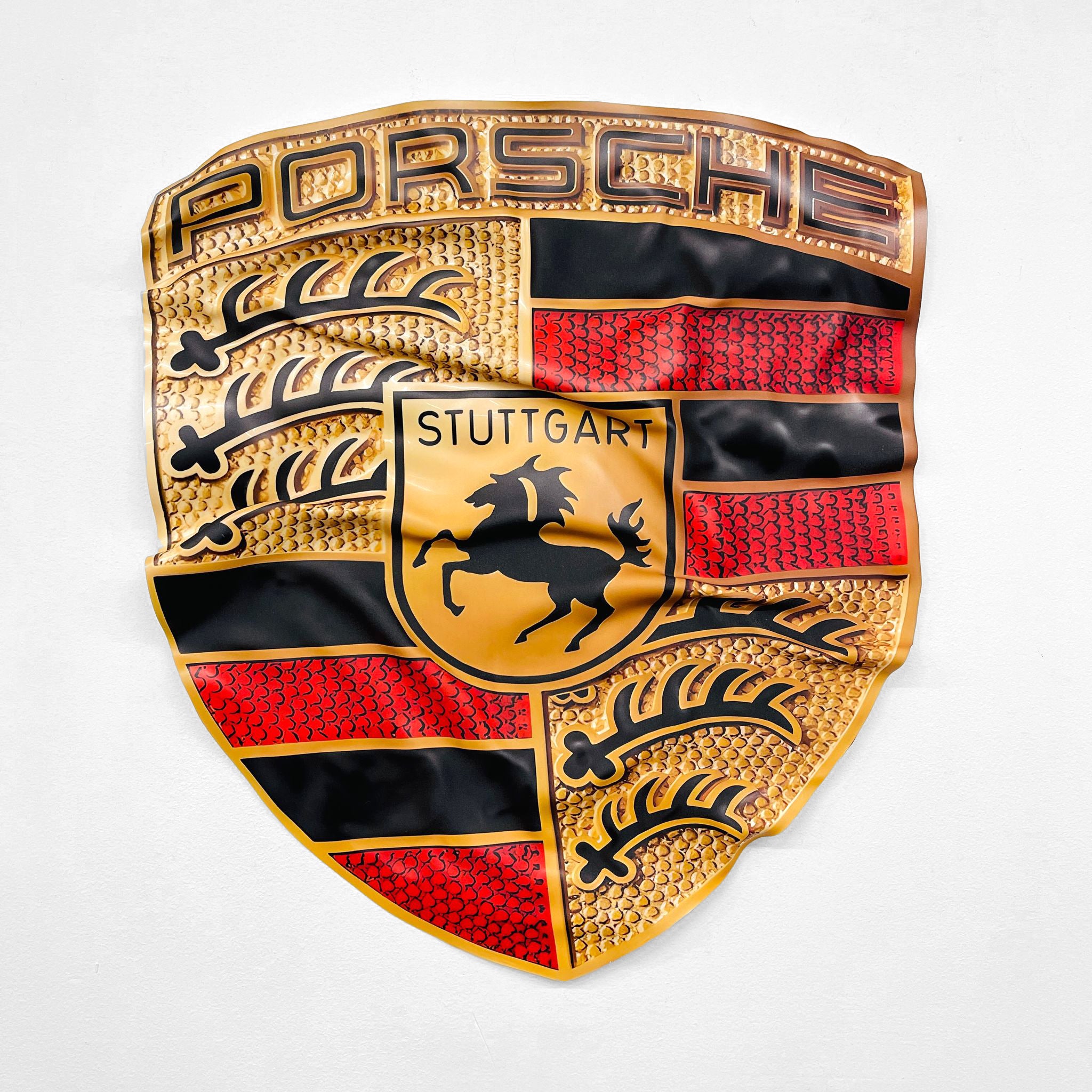 Tableau froissé - Porsche