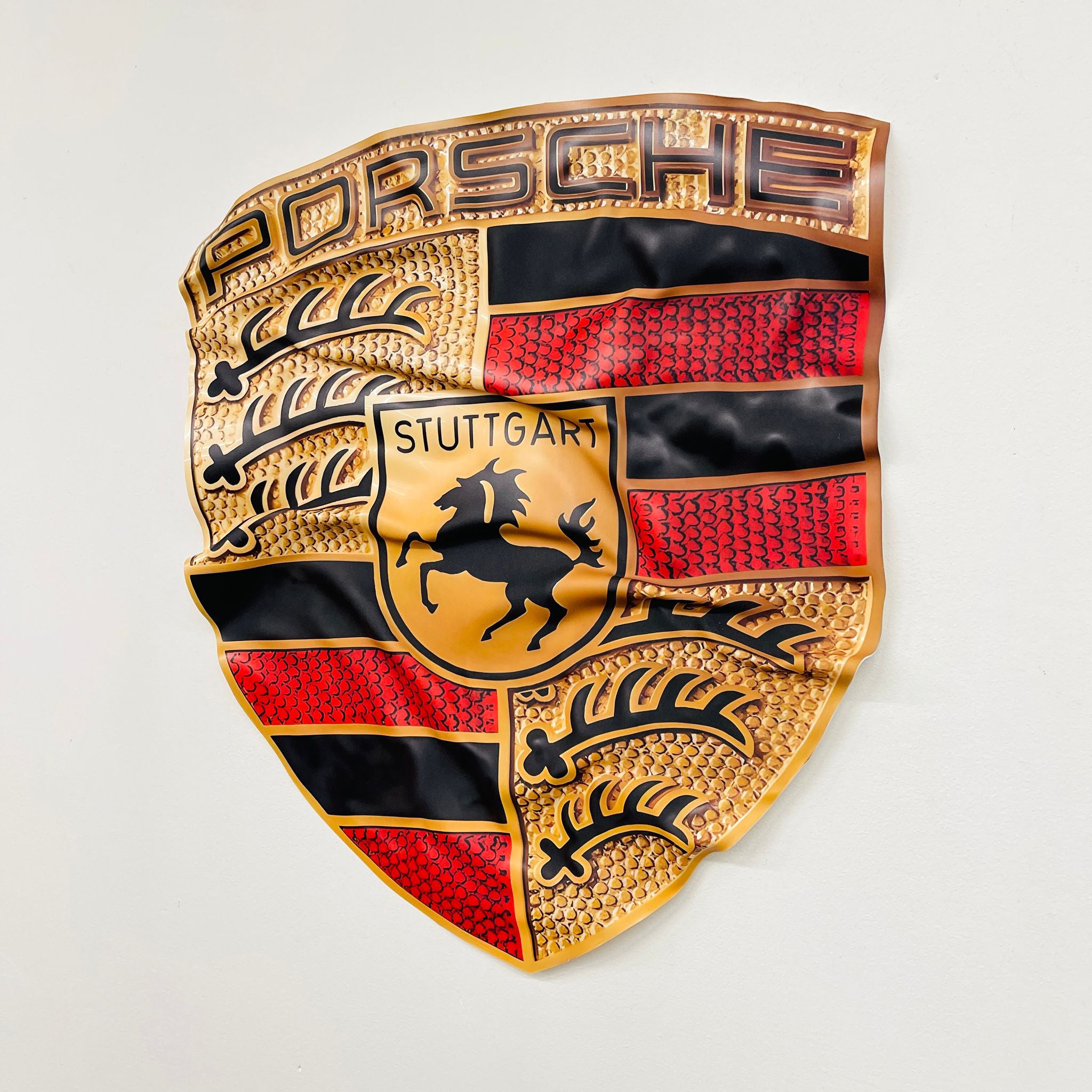 Tableau froissé - Porsche