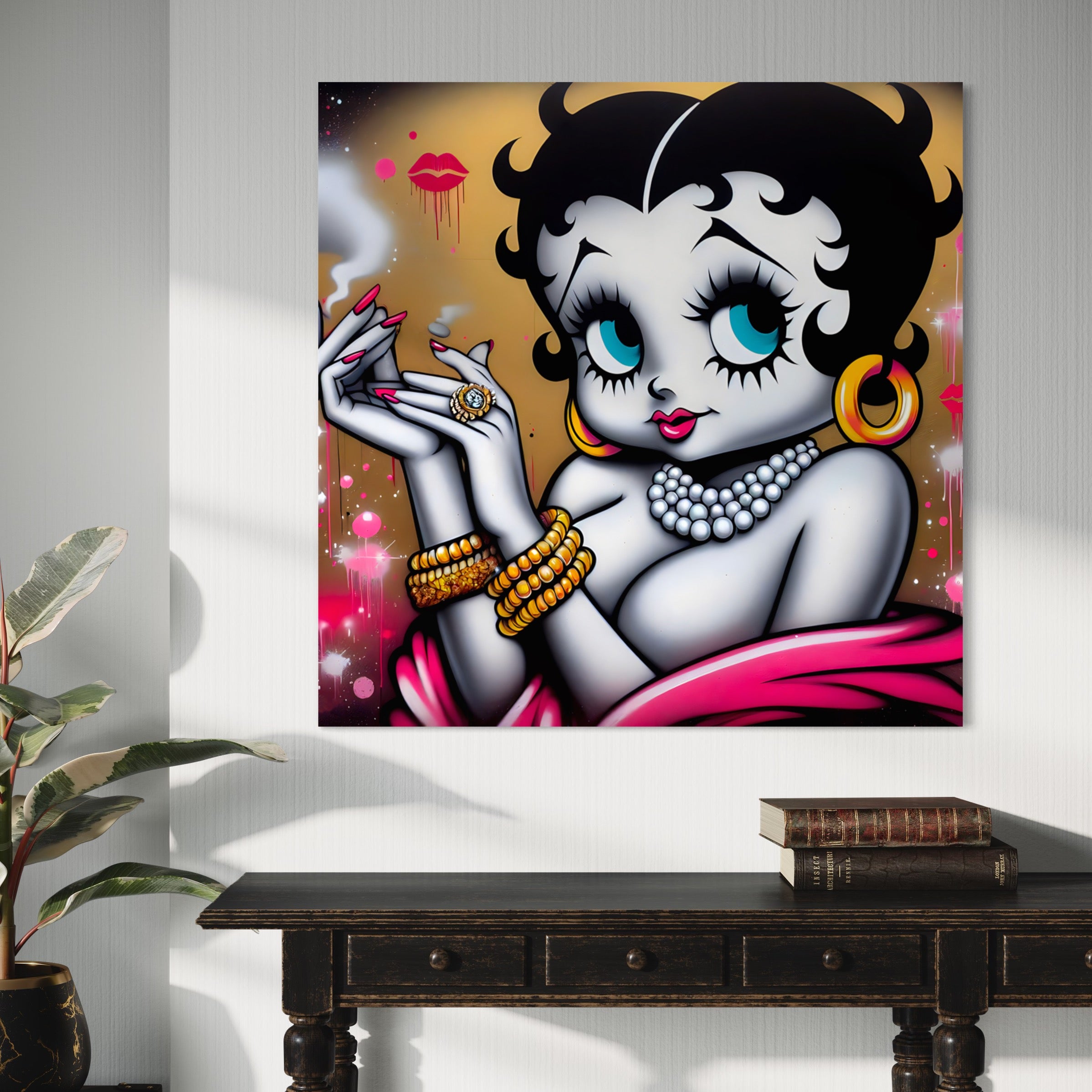 Betty Boop - Tableau Pop Art - Fabulartz.fr 