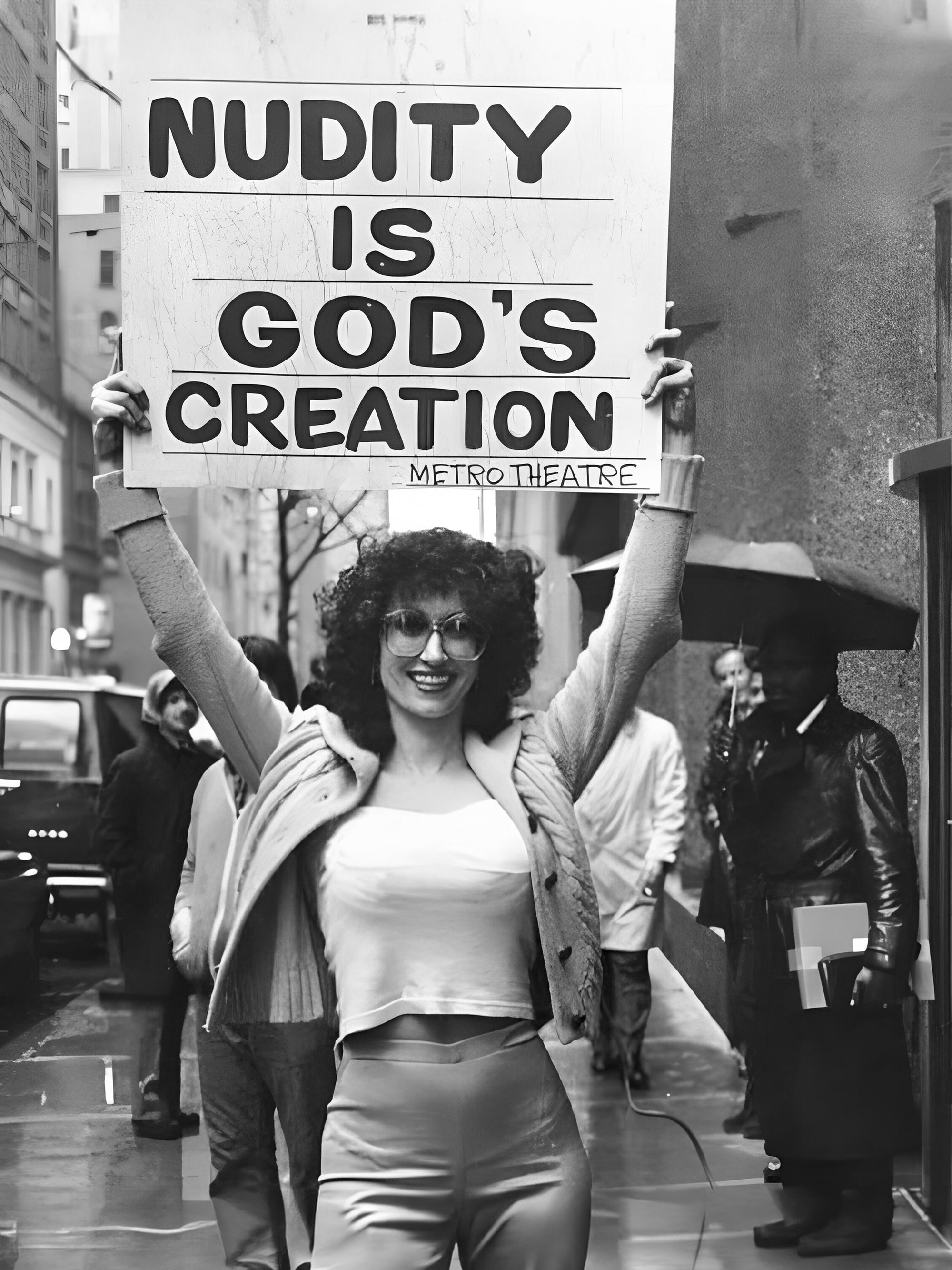 Tableau Vintage - Nudity Is God's Creation