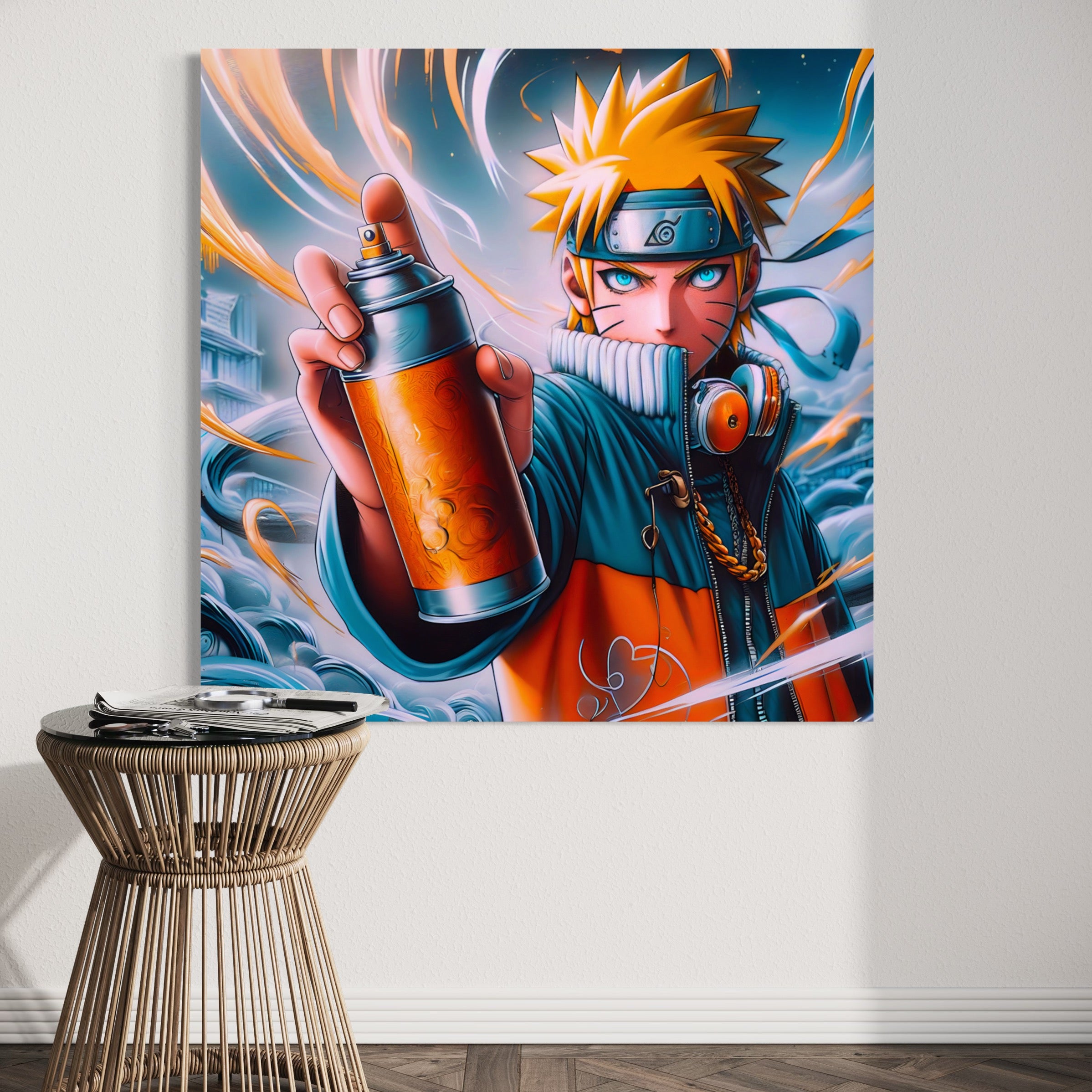 Tableau Naruto Uzumaki Moderne - Décoration Murale Élégante - Fabulartz.fr 