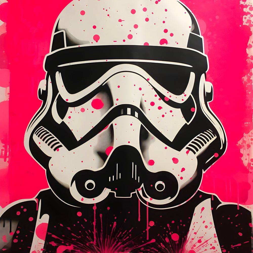 Tableau Star Wars - Stormtrooper Moderne - Décoration Murale Audacieuse - Fabulartz.fr 
