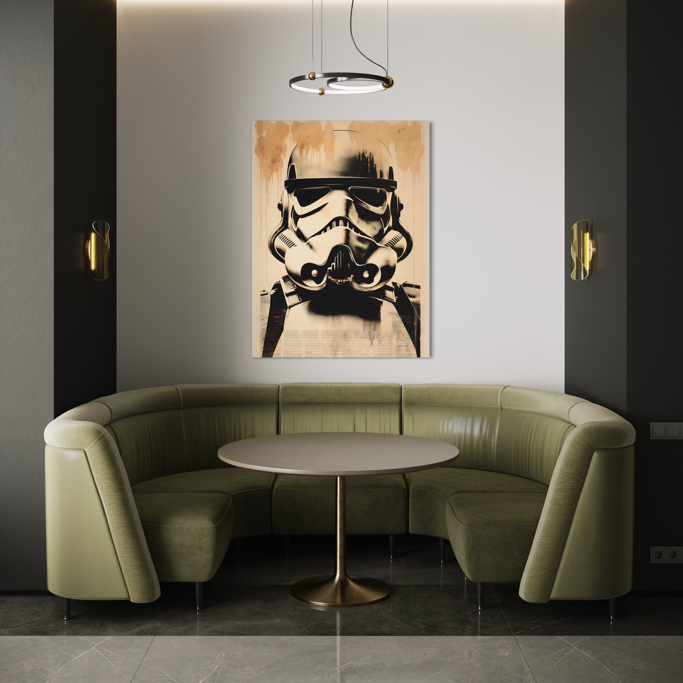 Tableau Star Wars - Stormtrooper Rétro - Décoration Murale Élégante - Fabulartz.fr 