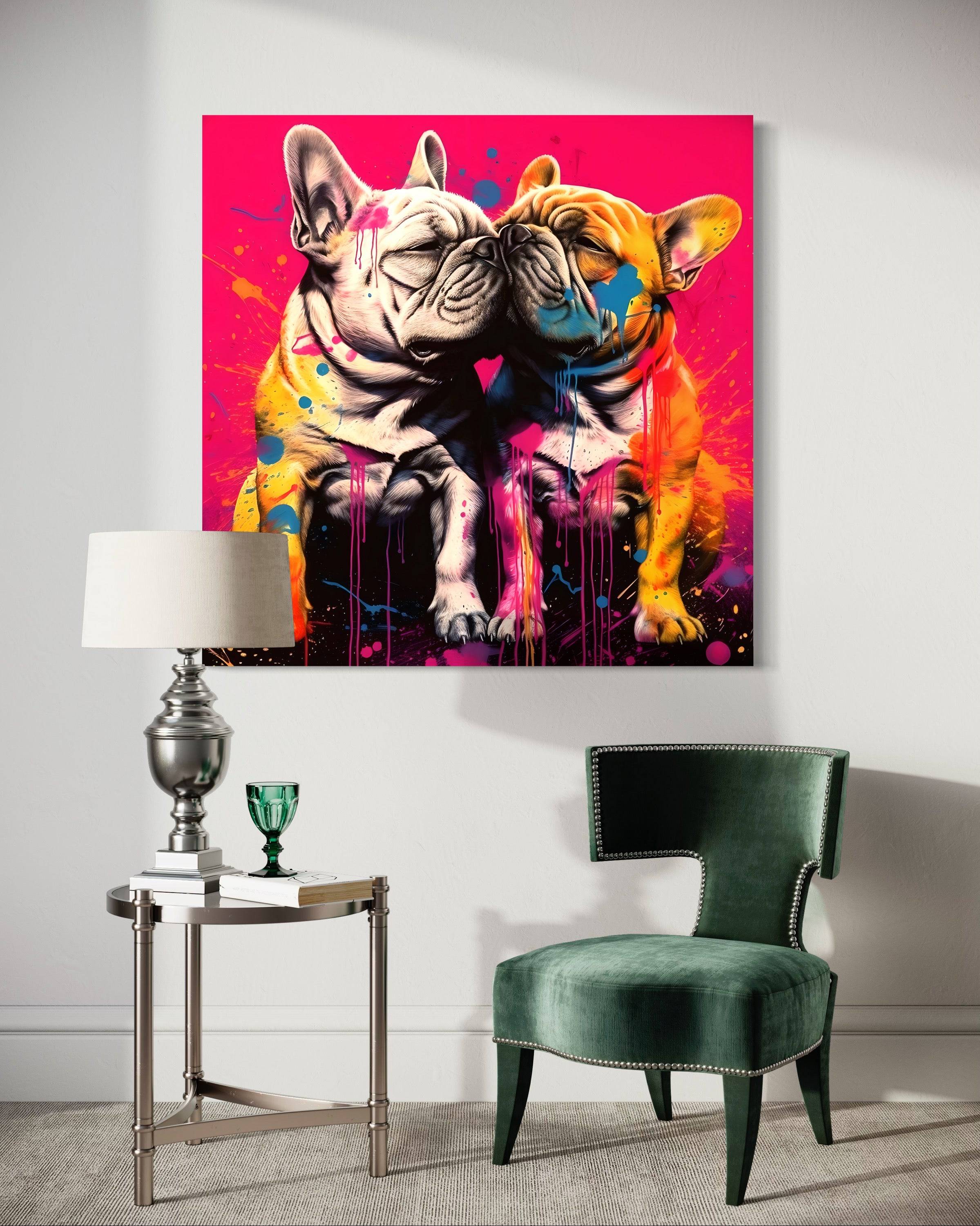 Unleashed Love | Tableau pop art - Fabulartz.fr 