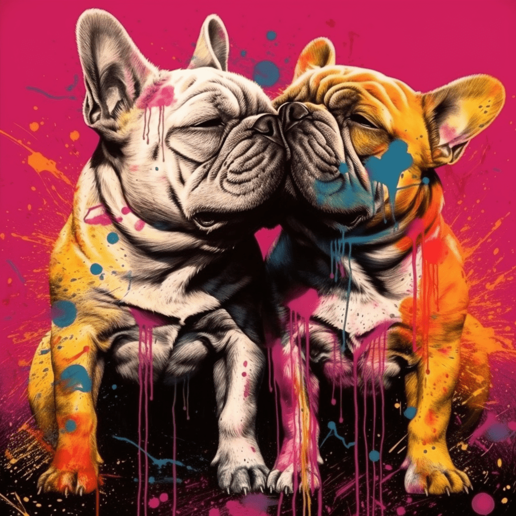 Unleashed Love | Tableau pop art - Fabulartz.fr 